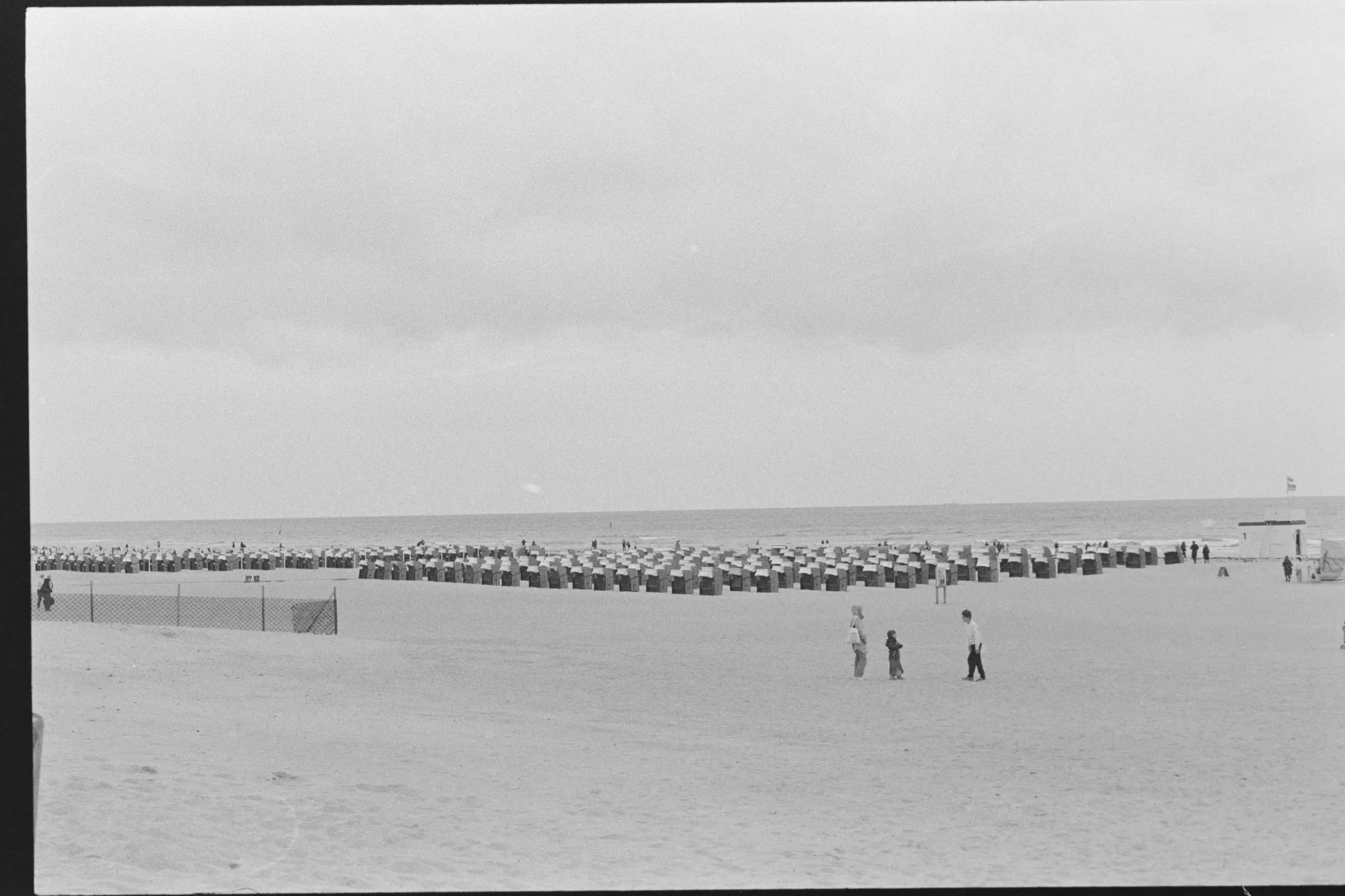 Strandkörbe. Rostock, 2026